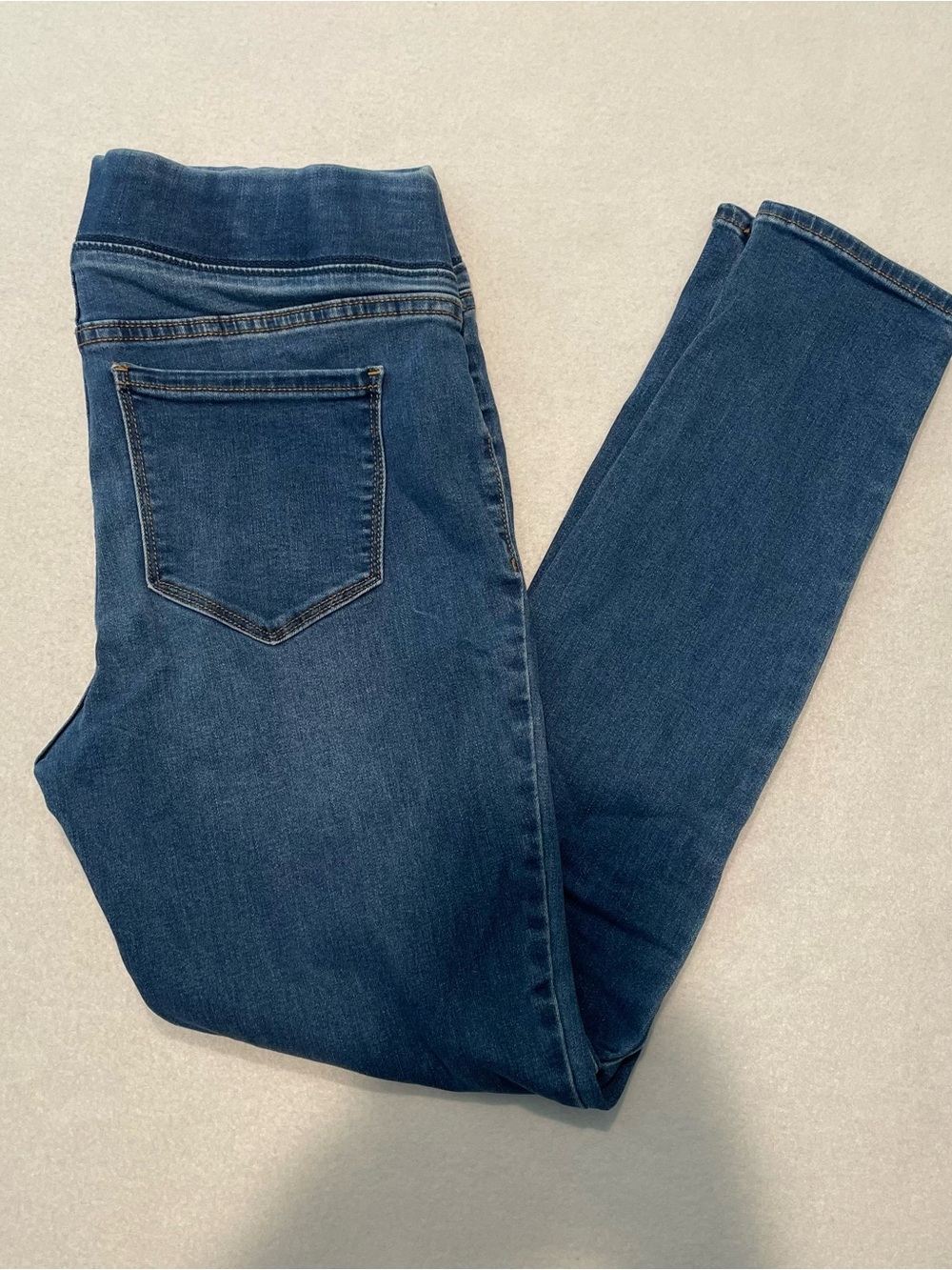 Old Navy Rockstar jeggings, blue, 8